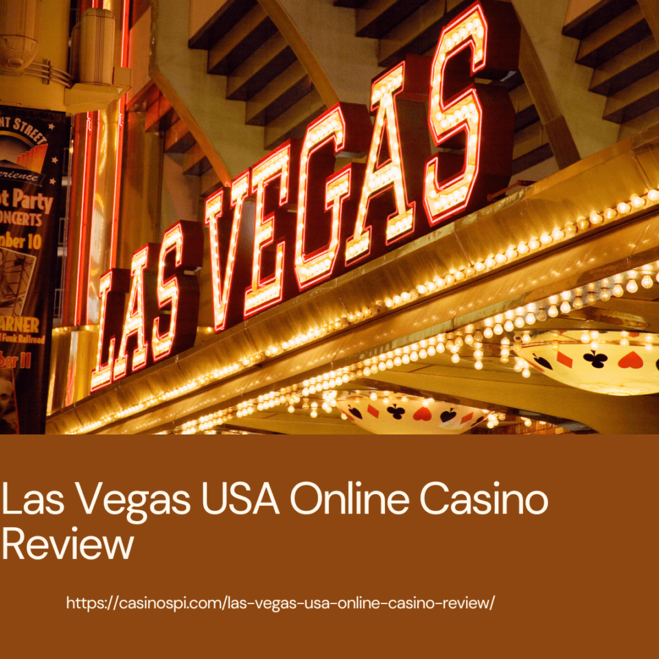 Las Vegas USA Online Casino Review